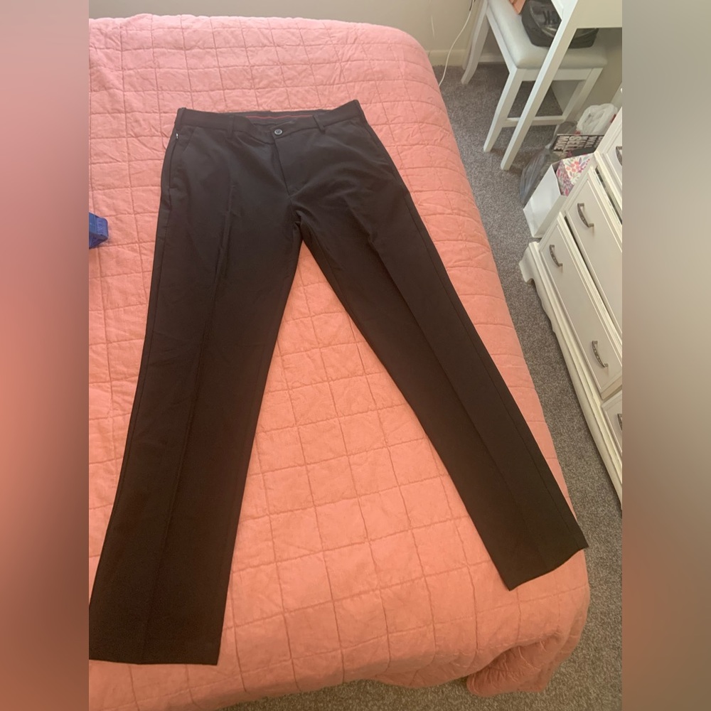 MENS DRESS PANTS SLIM FIT 33x32 USED IN GOOD CONDITION